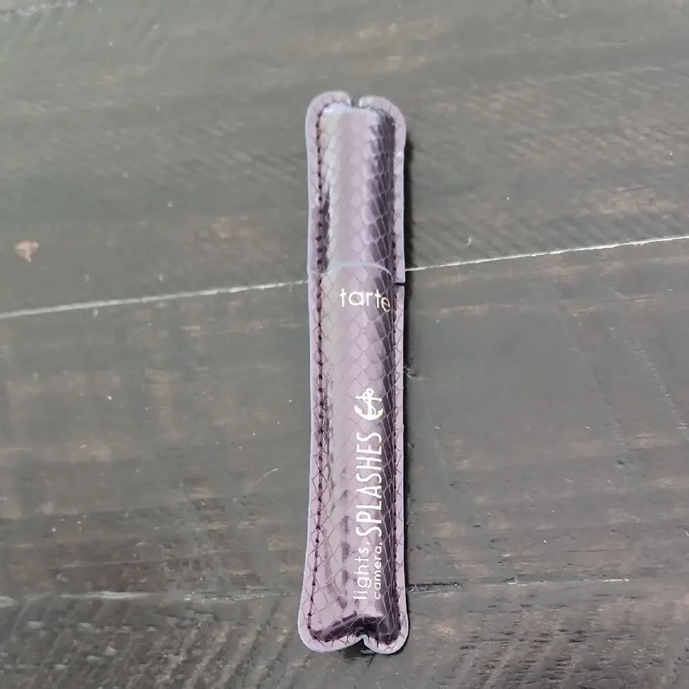 TARTE Lights, Camera, Splashes Waterproof Mascara Eyes Makeup Full Size Black